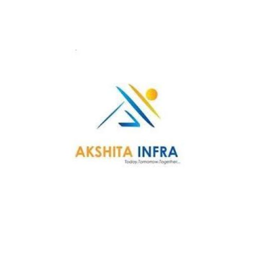 Akshita Infra logo for residential apartments in Kokapet