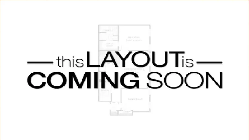 Godrej Epoque - Sample floor plan for 3 BHK apartments