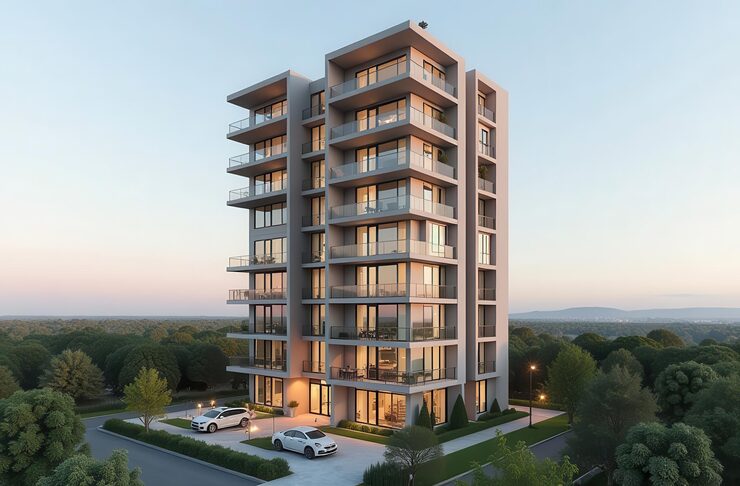 Sri Aditya Terrace 35, Manikonda, artist impression