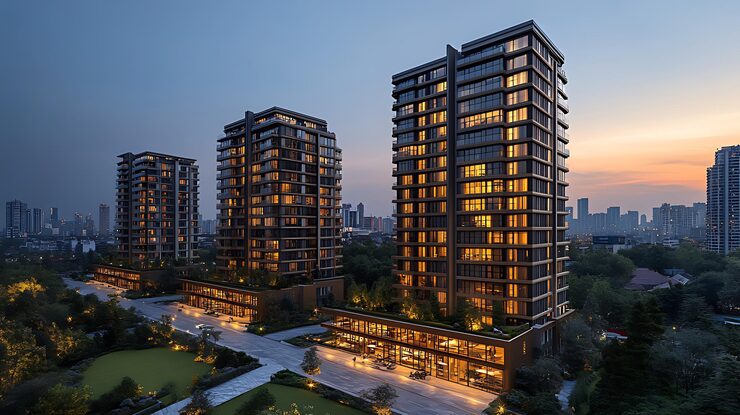 Serene Communities Kokapet, Kokapet, artist impression
