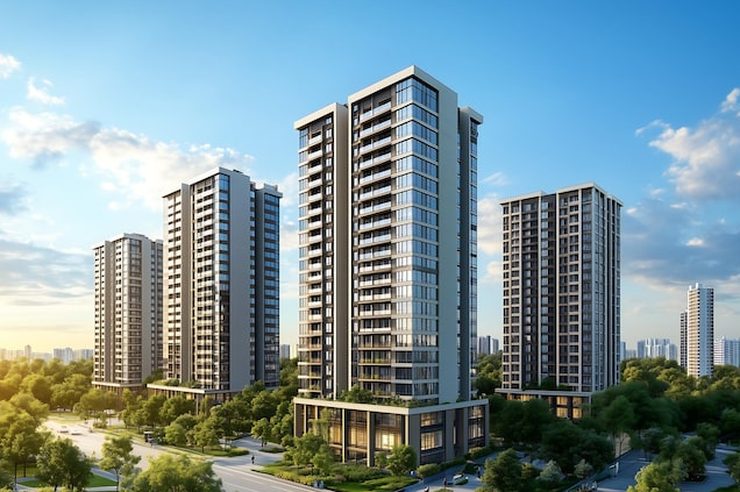 Maharaja SAS Crown Towers, Kokapet, artist impression