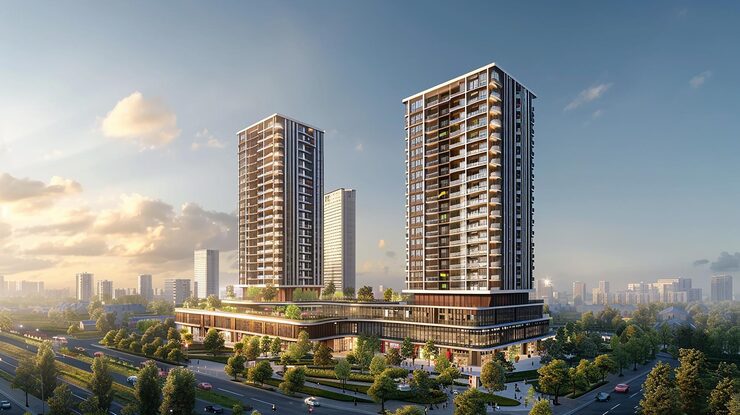 Brigade World Trade Center Hyderabad, Neopolis, artist impression