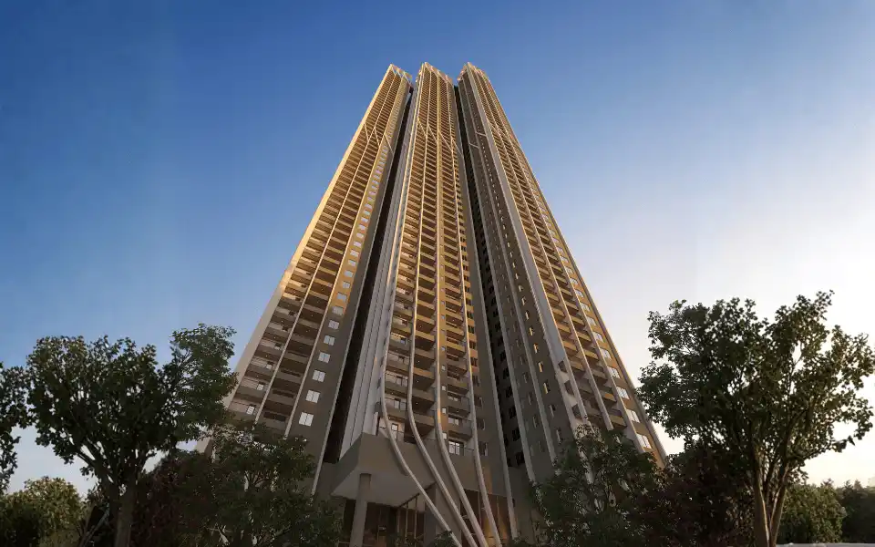 Navanaami One iconic 60-floor tower in Neopolis Kokapet with luxury facade