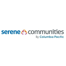 Serene Communities logo for gated community flats in Kokapet