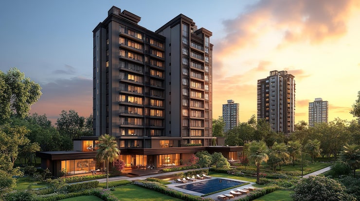 Rajapushpa Summit commercial office spaces near Financial District Hyderabad