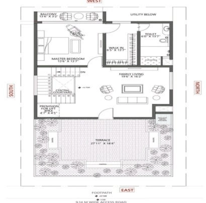 Rajapushpa Summit Commercial Unit floor plan
