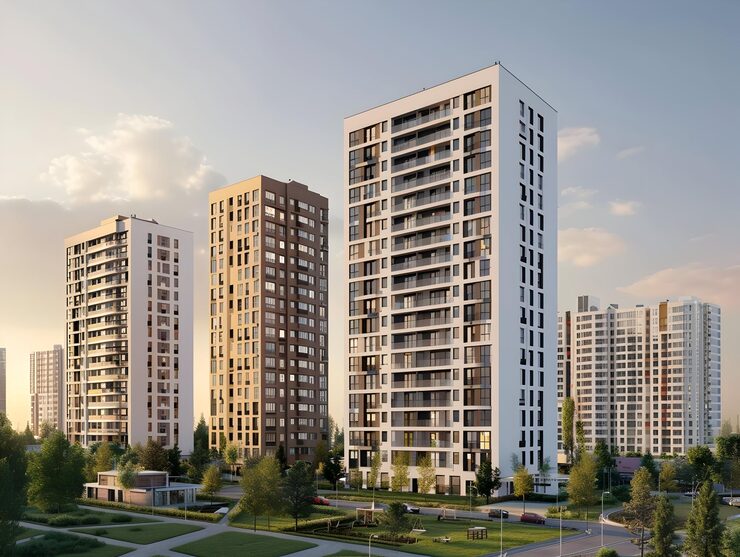Urbanblocks Neopolis upcoming premium apartment building with modern clubhouse