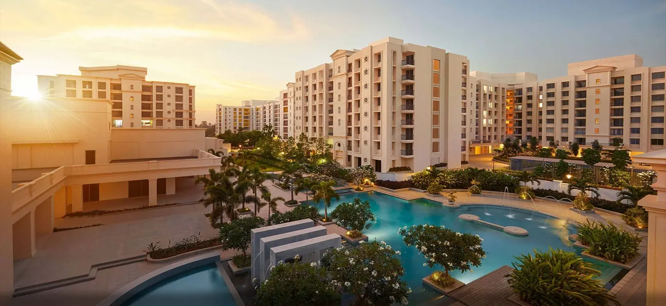 Prestige Kompally luxury apartment project in Kompally Hyderabad - artist impression