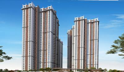 Ramky One Odyssey under construction premium high-rise towers in Kokapet