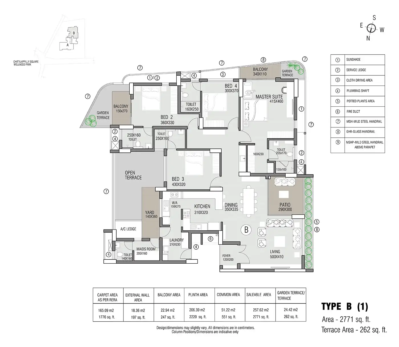 Villa Plot layout preview at RR Eco-Province Phase 2