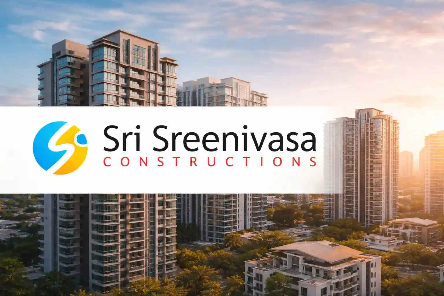 Sri Sreenivasa official logo for Kokapet luxury projects