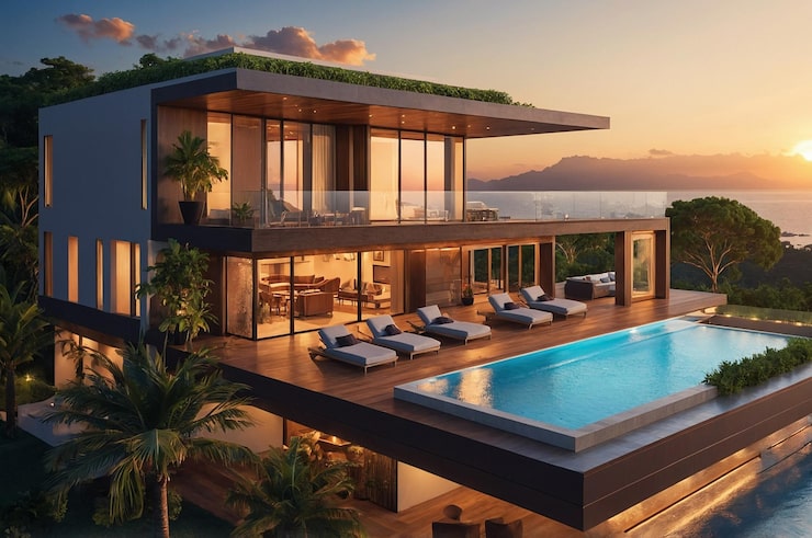 Luxury upcoming villas near Gandipet Kokapet Hyderabad